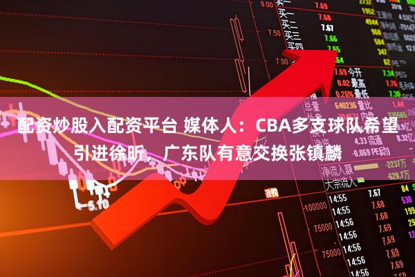 配资炒股入配资平台 媒体人：CBA多支球队希望引进徐昕，广东队有意交换张镇麟